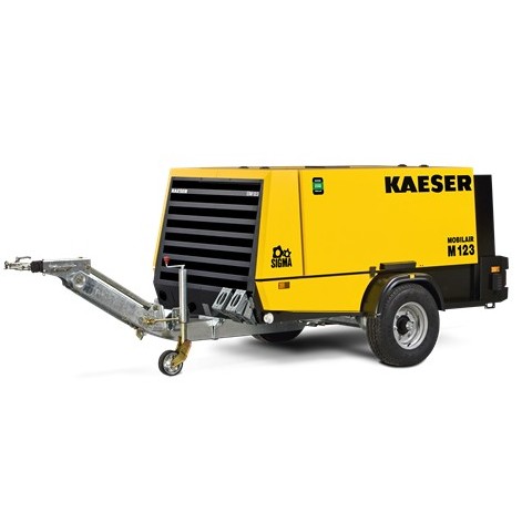 Передвижной компрессор с дизельным приводом KAESER M 123