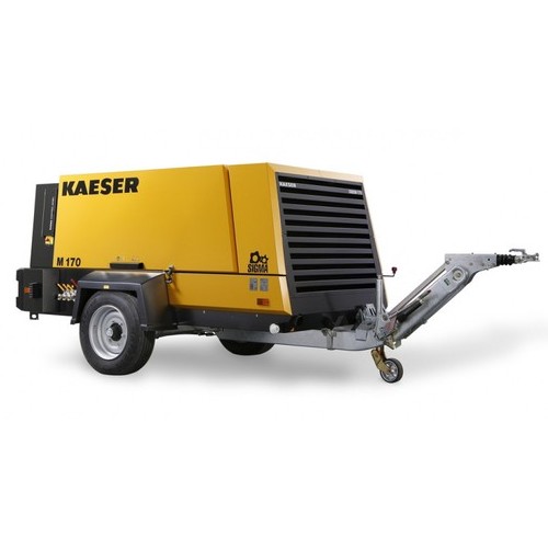 Передвижной компрессор с дизельным приводом KAESER M 170