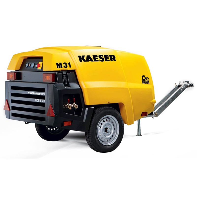 Передвижной компрессор с дизельным приводом KAESER M 31